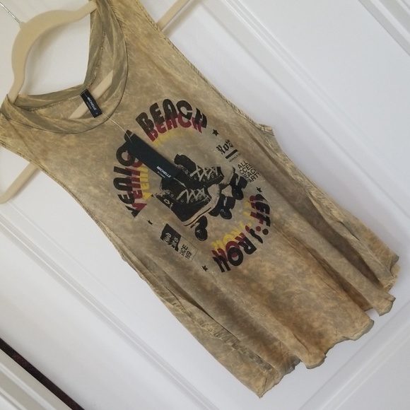 Michelle racerback distressed tank - Picture 3 of 7